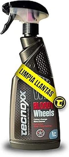 Limpieza de llantas y neumáticos