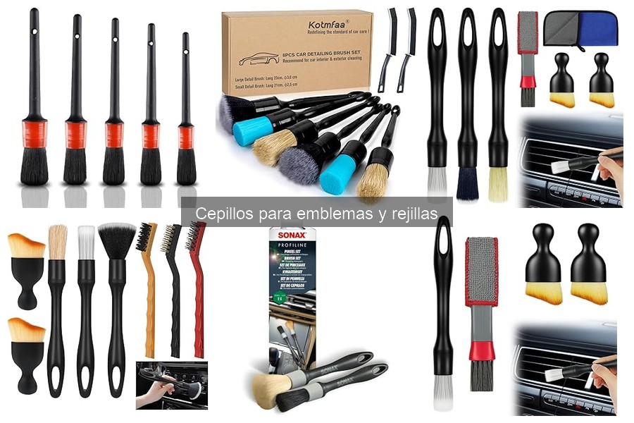 Cómo limpiar emblemas y rejillas del coche correctamente
