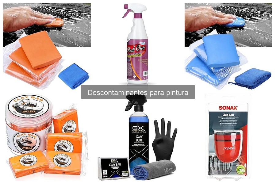 Cómo usar un descontaminante para pintura de coche correctamente