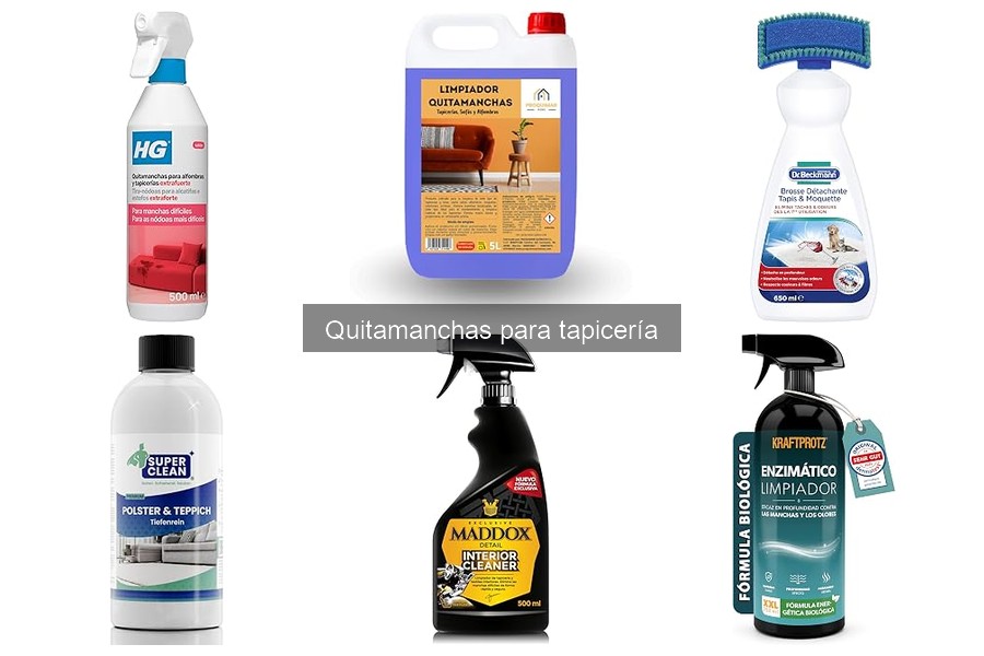 Cómo utilizar un quitamanchas para tapicería de manera efectiva