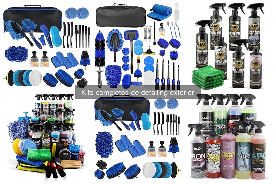 Errores comunes al usar kits de detailing exterior y soluciones