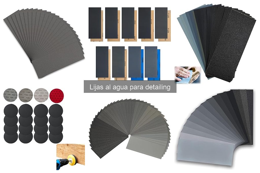 Errores Comunes al Usar Lijas al Agua en Detailing