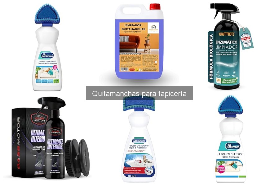Errores comunes al usar quitamanchas para tapicería