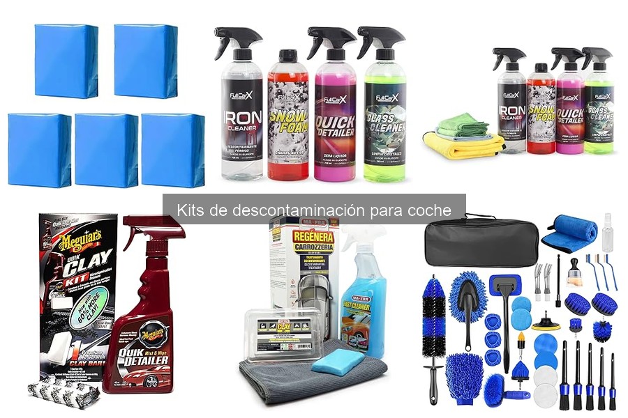 Errores comunes al usar un kit de descontaminación para coche