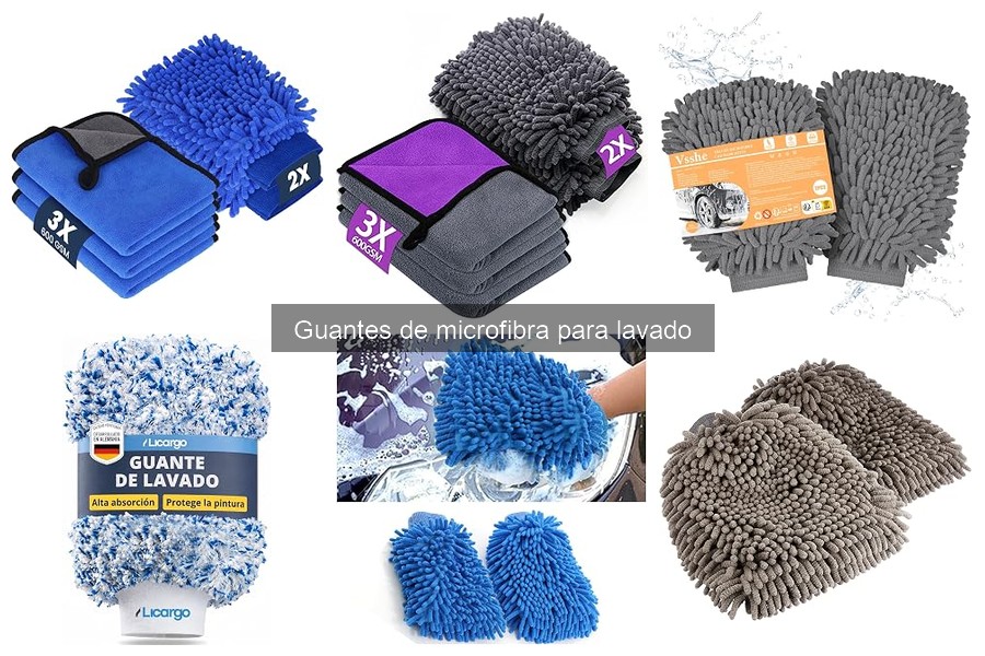 Guía de compra de guantes de microfibra para lavado de coches