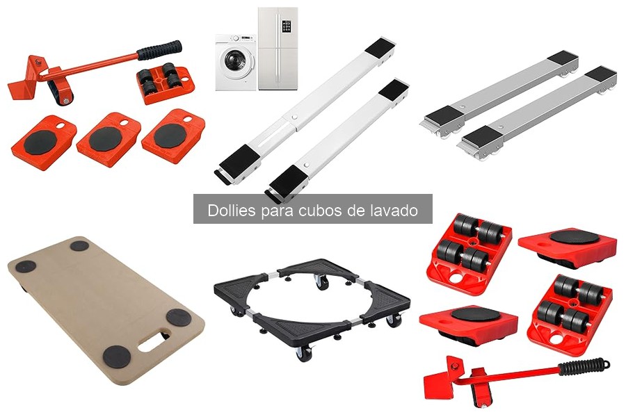 Mejores dollies para cubos de lavado: comparativa 2026