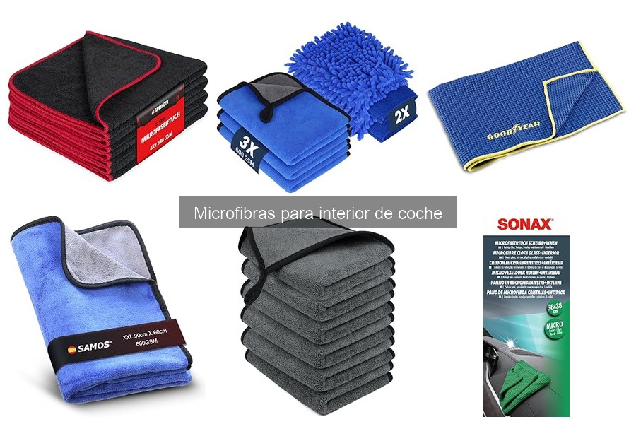 Mejores microfibras para limpiar el interior del coche en 2026