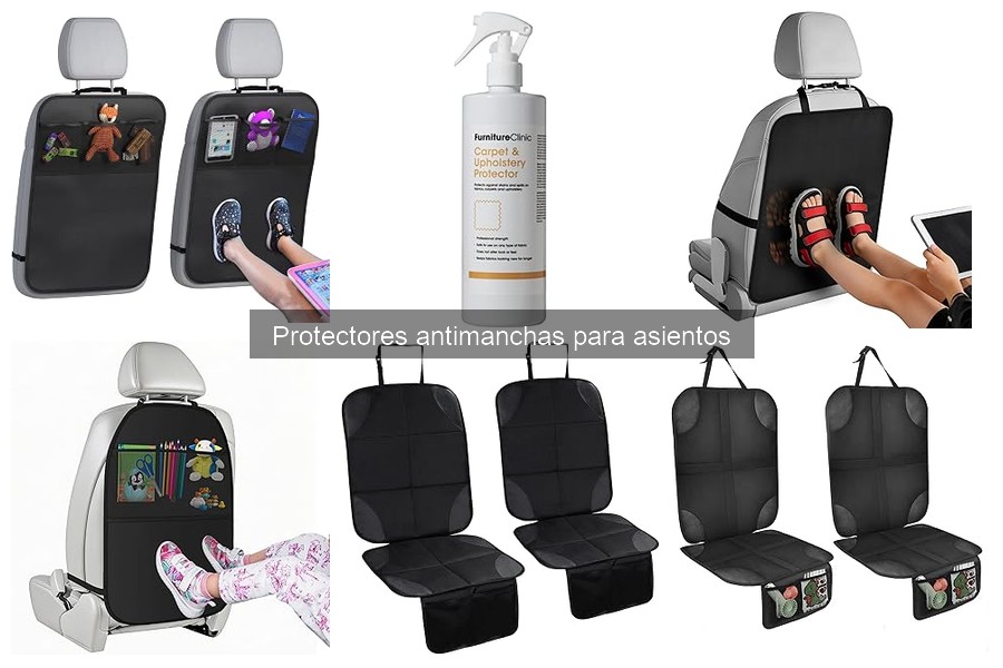 Mejores protectores antimanchas para asientos del coche 2026