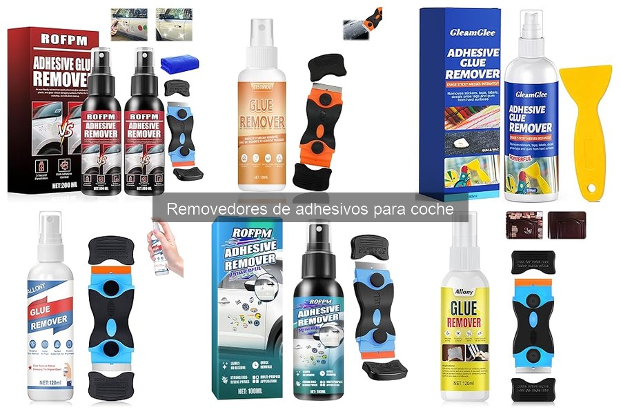 Mejores removedores de adhesivos para coches en 2026